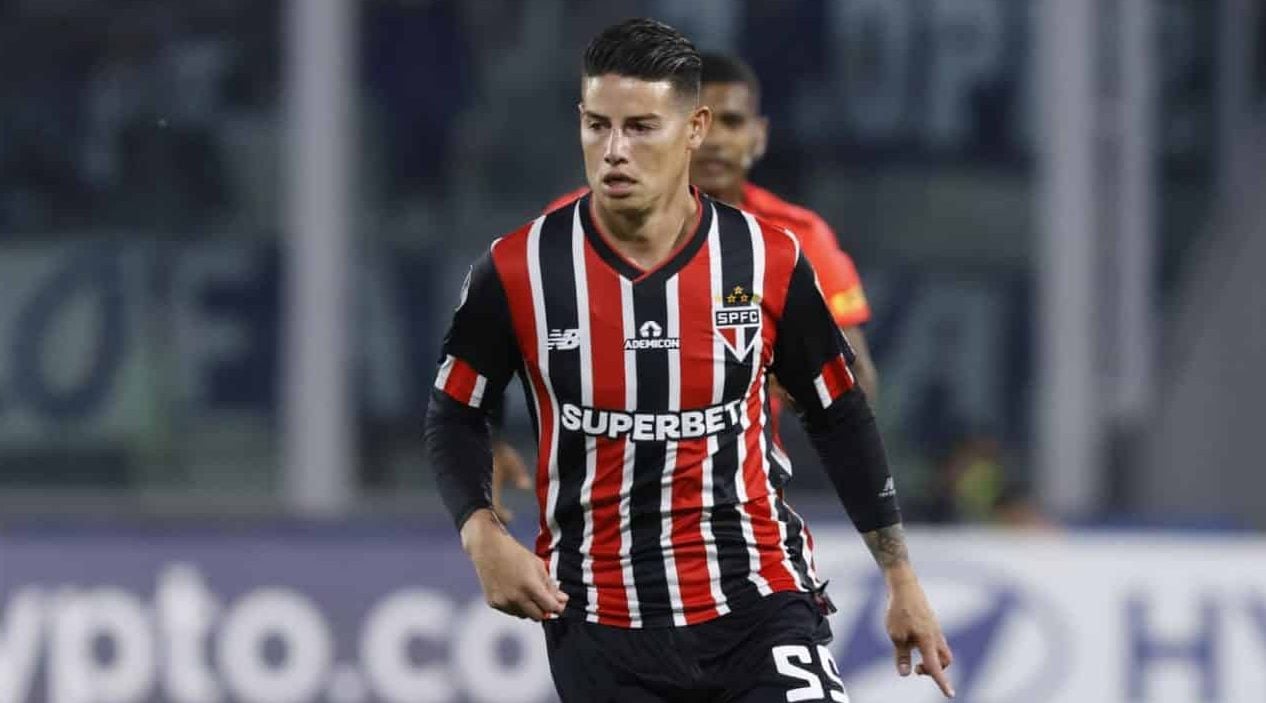 Mudam os técnicos, porém James segue a mesma logro para o São Paulo