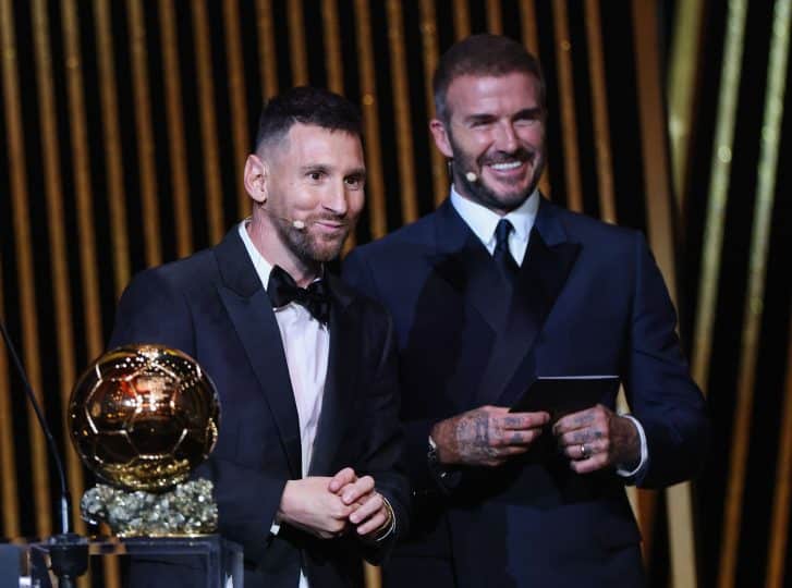 Beckham explica raso para socorrer futebol lugar com Messi