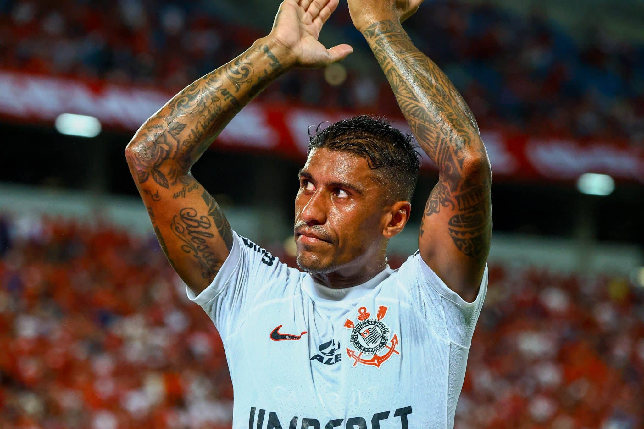 Paulinho fará seu derradeiro jogo lã Corinthians