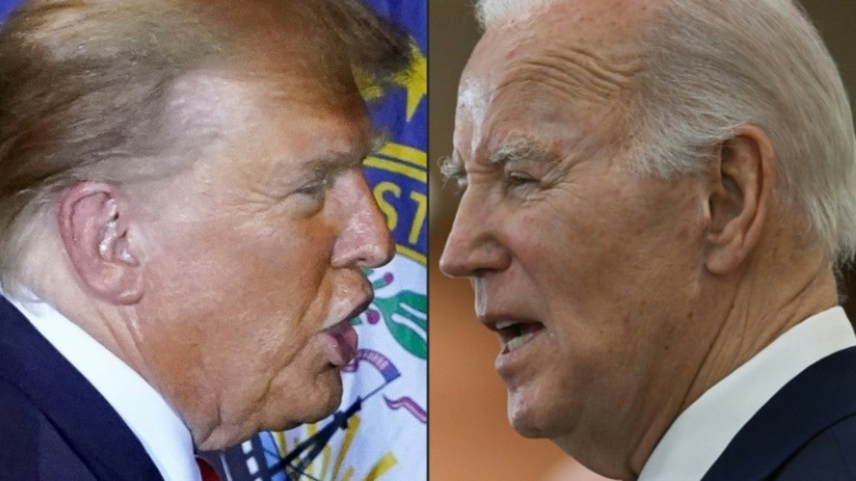 Trump e Biden debatem quem é melhor no… golfe