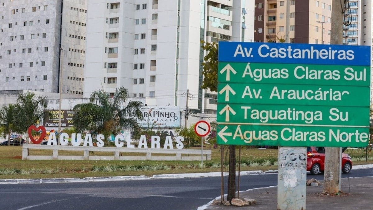 Águas Claras ganha dístico em veneração à cidade