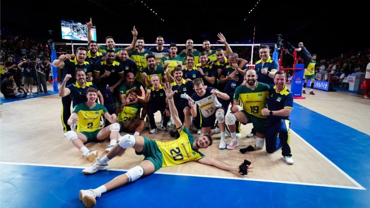 Seleção masculina sobe na tábua; veja a classificação atualizada