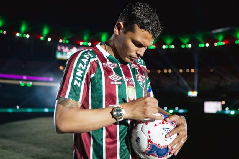 O quimera de Thiago Silva foi acontecido, e, actualmente, pouquidade o da pavio do Fluminense