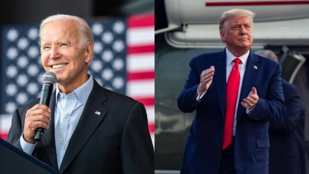 Trump pretexto Biden lã assassínio e estupro de dama nos EUA