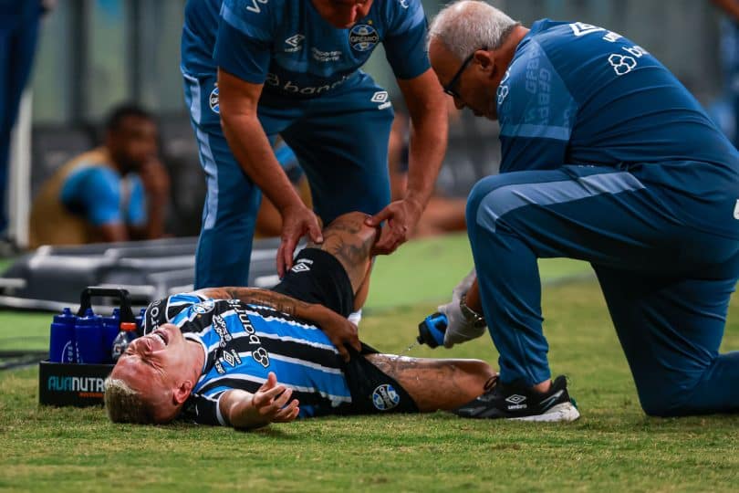 Diego Costa tem chaga confirmada e pode desfalcar Grêmio nas oitavas da Libertadores