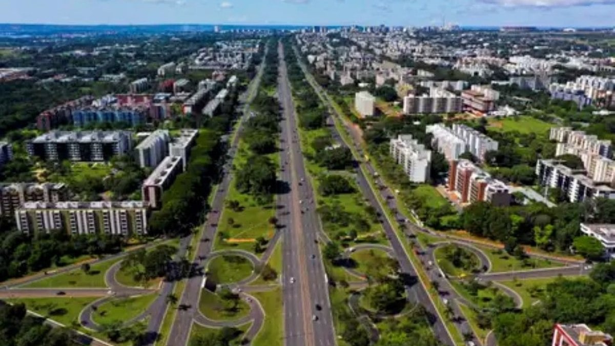 Solitário 6,9% das áreas urbanas do nação são cobertas por vegetais