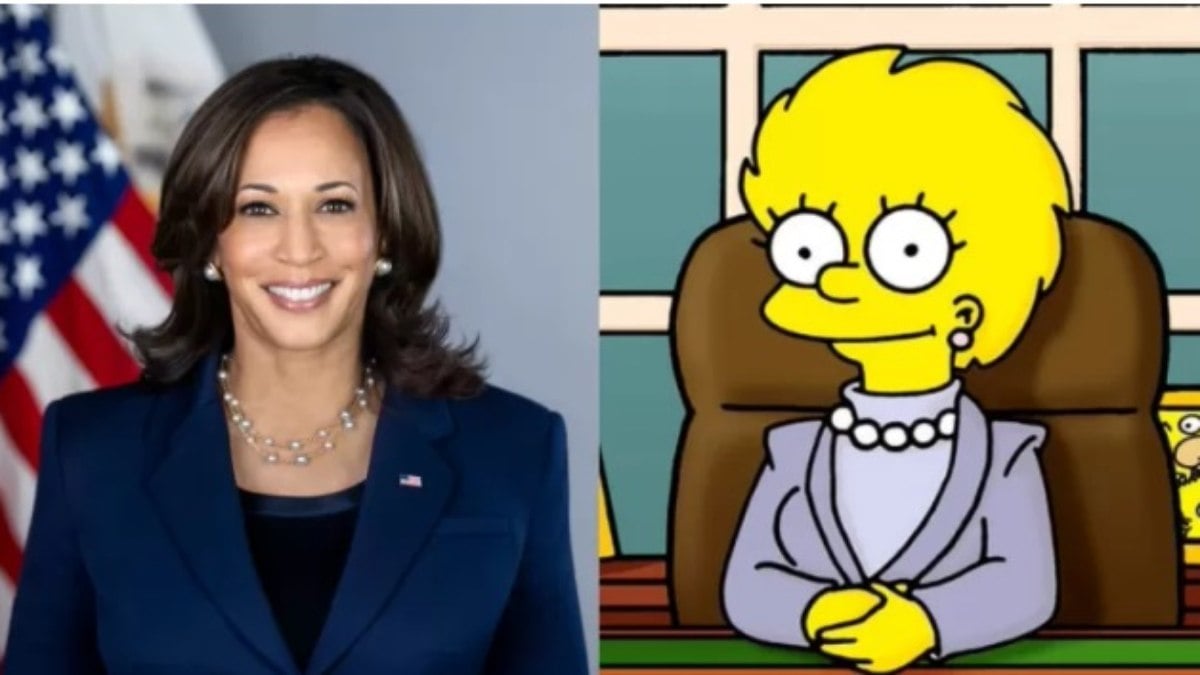 Simpsons previu desabrigo de Biden e candidatura de Harris? Entenda