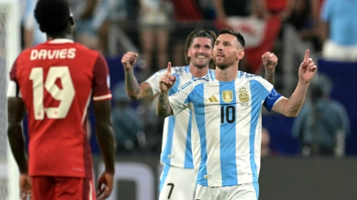 Argentina vence Canadá (2-0) e vai à final da Despensa América-2024