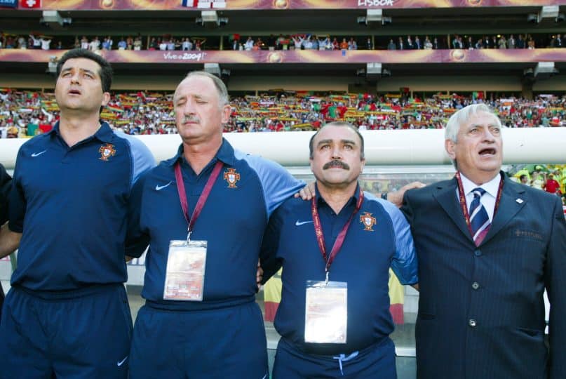 Felipão, Cristiano Ronaldo, Charisteas e o maior memorandum de heleno da conto do futebol