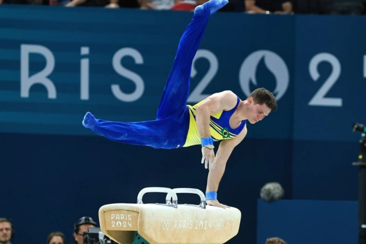 Diogo Soares tem notas baixas e nunca consegue pódio na ginástica artística masculina