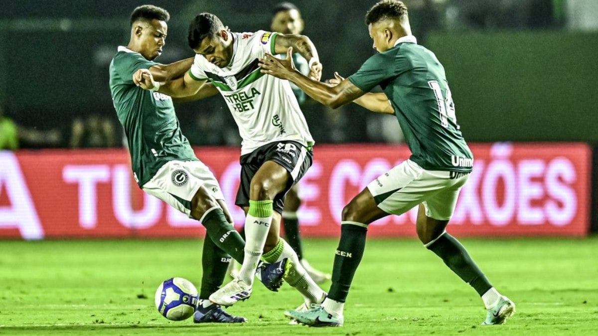 Goiás vence América-MG, ladeira no G-4 da Sucessão B e nunca deixa o time mineiro ser líder na rodada