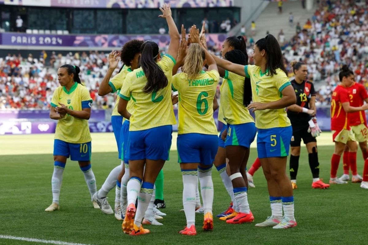 Jogos de Paris: futebol feminino garante onda nas quartas de final