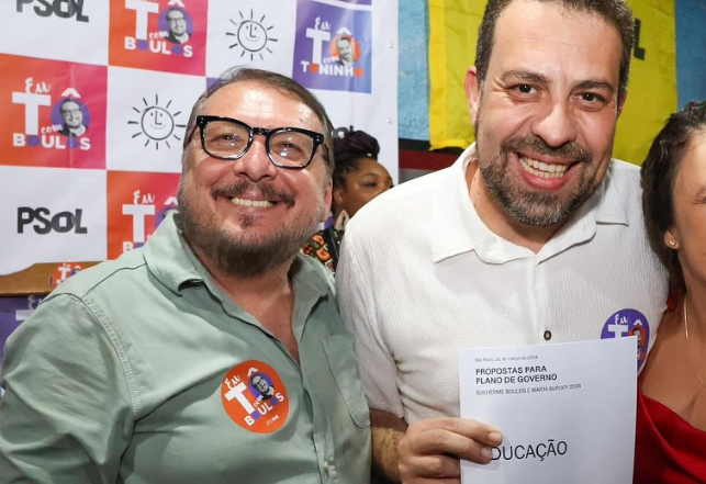 Edil é réprobo por impresso e adesivo pró-Boulos antes do introdução da campanha