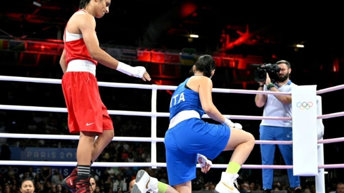 italiana se razão com boxeadora reprovada em teste de gênero