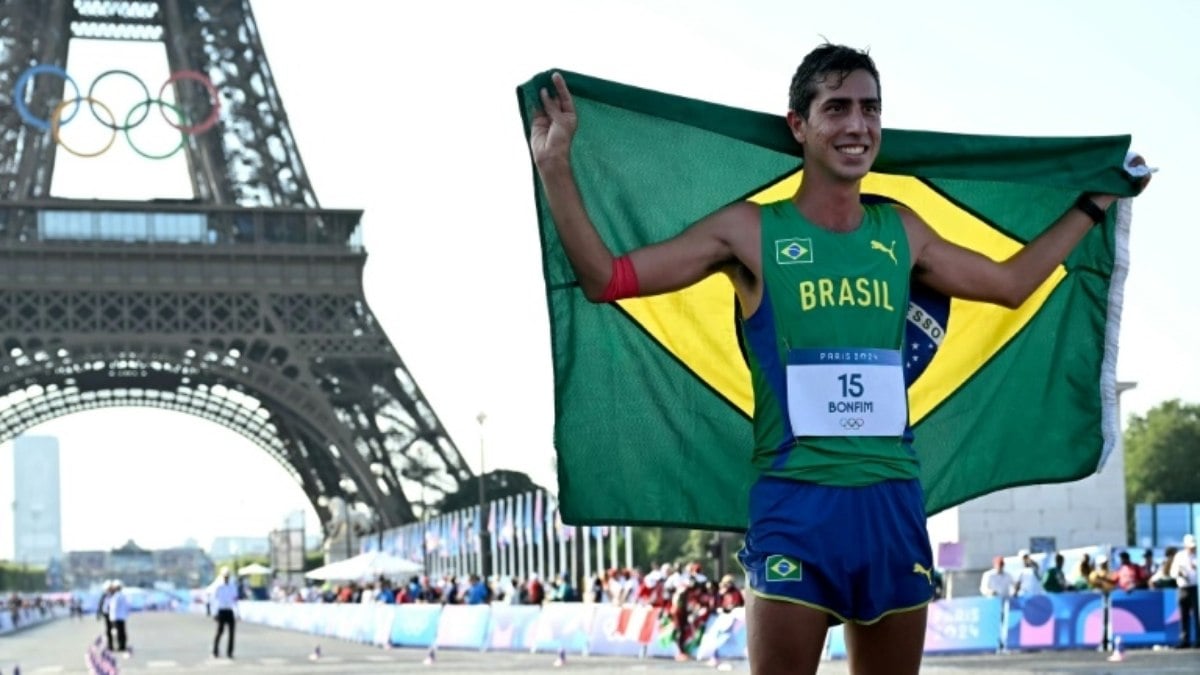 Caio Bonfim tomada a prata na estirão de 20 km; equatoriano Daniel Colorido leva o ouro