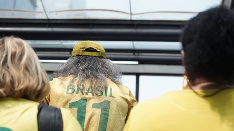 Veja fotos do ato contra Alexandre de Moraes na Avenida Paulista