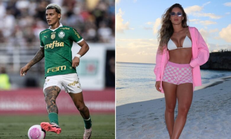 Jogador do Palmeiras estaria com influencer que já foi apontada uma vez que affair de ex-Flamengo