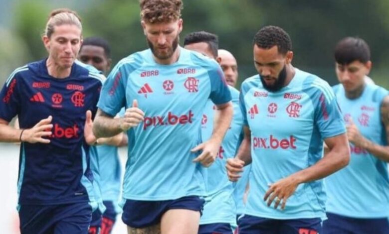 Flamengo deve conservar jogadores em regressão ao Maracanã Flamengo deve conservar jogadores em regressão ao Maracanã