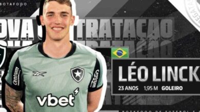 Botafogo anuncia a contratação do goleiro Léo Linck