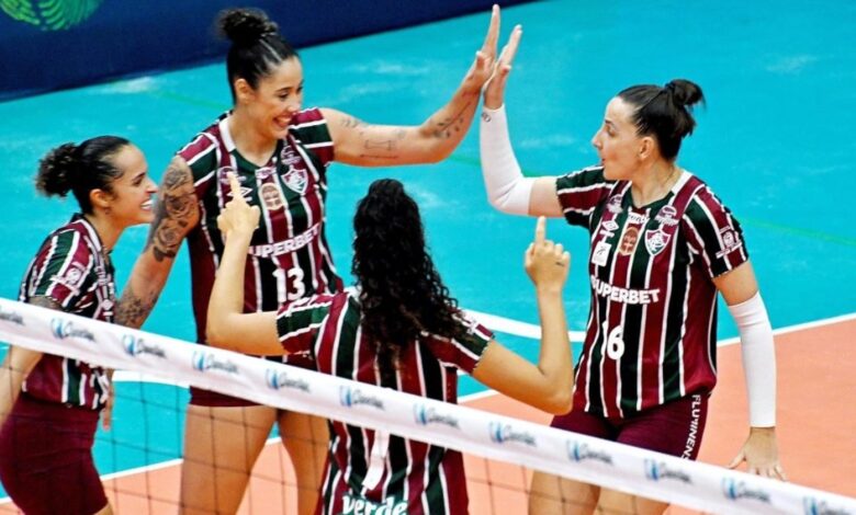 Fluminense vence Osasco e pressiona o adversário na Superliga feminina Fluminense vence Osasco e pressiona o adversário na Superliga feminina