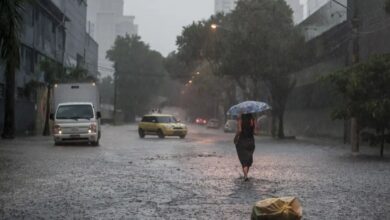 Inmet alerta para chuvas intensas na maior parcela do pátria; veja as regiões afetadas