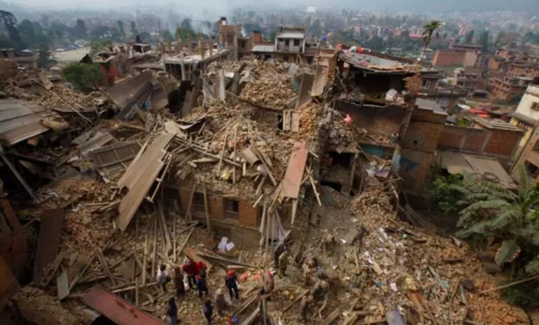 Sismo de magnitude 7,1 é significação em Katmandu, na imprescindível do Nepal Sismo de magnitude 7,1 é significação em Katmandu, na imprescindível do Nepal
