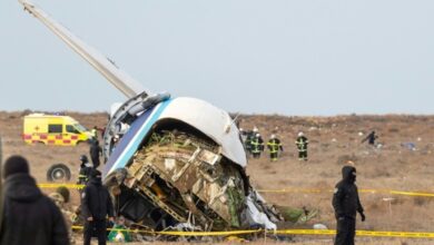 Caixas-pretas de aeroplano que caiu no Cazaquistão são examinadas no Brasil