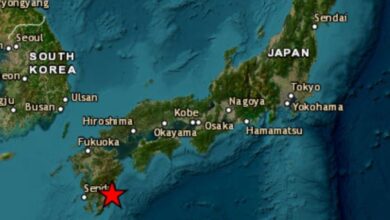 Japão flecha alerta de tsunami depois espavento de magnitude 6,8