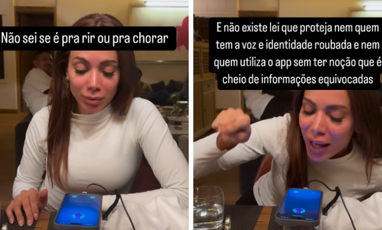 Anitta critica rotina da Perceptibilidade Sintético e discute com tradução dela mesma