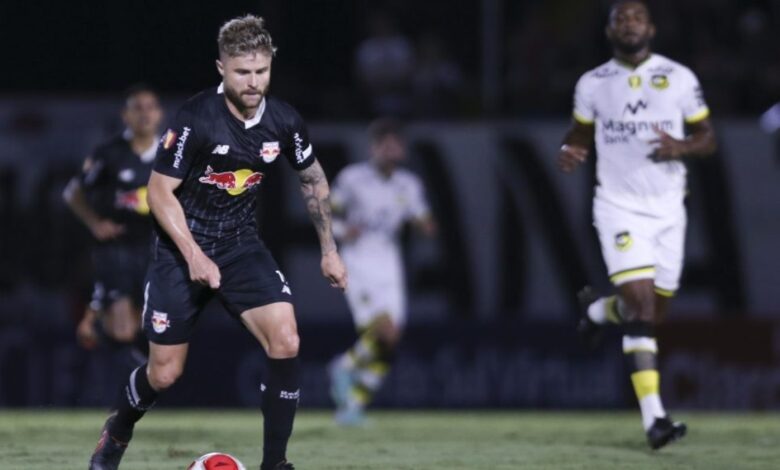 Red Bull Bragantino visitante o São Bernardo FC lã Paulistão