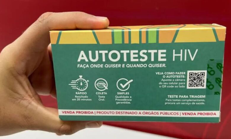 Autoteste de HIV terá embalagem mais discreta