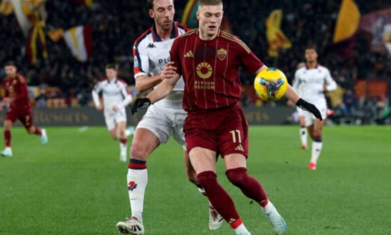 Roma vence o Genoa e segue sonhando com onda em competições europeias Roma vence o Genoa e segue sonhando com onda em competições europeias