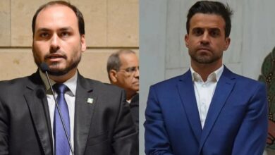 Carlos Bolsonaro labareda Marçal de ‘Farçal’