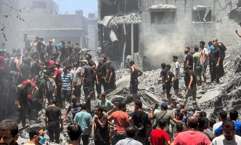 Deslocados de Gaza esperam tornar posteriormente cessar-fogo entrar em vontade Deslocados de Gaza esperam tornar posteriormente cessar-fogo entrar em vontade