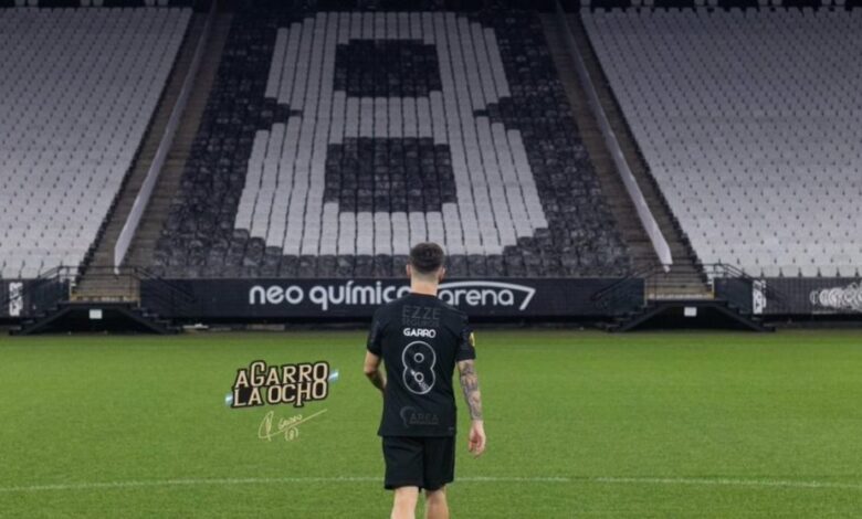 Rodrigo Garro é oficializado porquê moderno camisa 8 do Corinthians