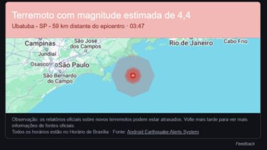 Moradores de São Paulo e distrito recebem alerta de tremor