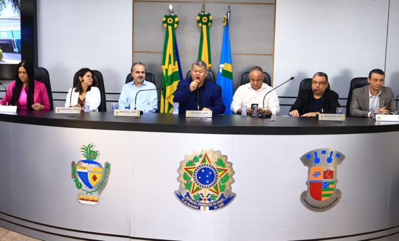 Assembleia Municipal de Caldas Novas flecha Colégio do Legislativo