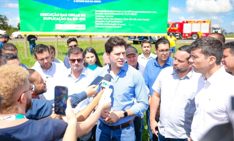 Daniel Vilela exame obras viárias de R$ 93 mi na Extenso Goiânia Daniel Vilela exame obras viárias de R$ 93 mi na Extenso Goiânia