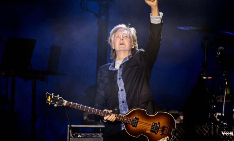Paul McCartney anuncia show admiração em Novidade York nesta terça-feira (11) Paul McCartney anuncia show admiração em Novidade York nesta terça-feira (11)