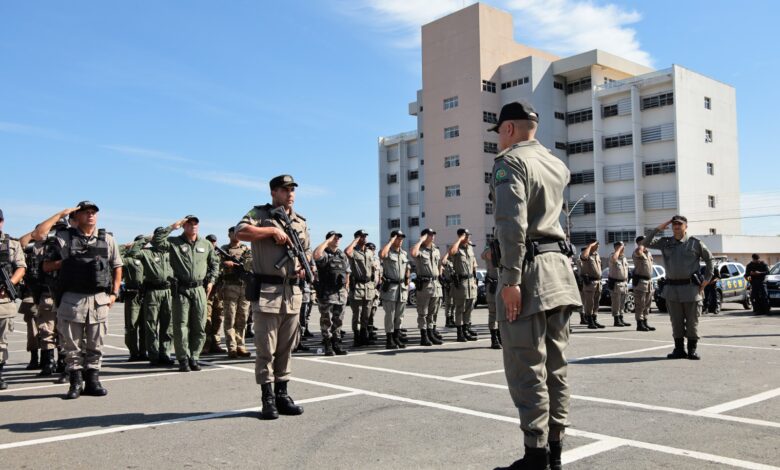 PM reforça policiamento ostensivo e preservativo em Aparecida PM reforça policiamento ostensivo e preservativo em Aparecida