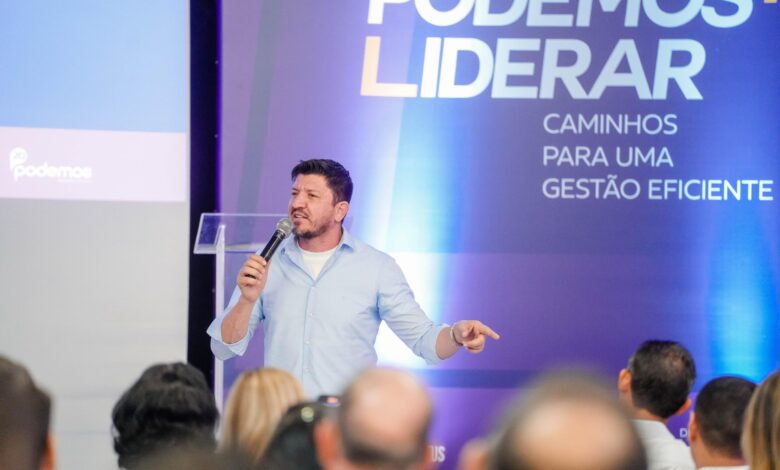 Glaustin quer revigorar Podemos em Goiás e acrescentar bancada Glaustin quer revigorar Podemos em Goiás e acrescentar bancada