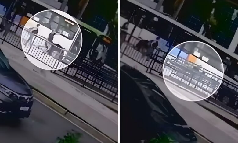Idosa morre ao ser atropelada por ônibus na plataforma do BRT Idosa morre ao ser atropelada por ônibus na plataforma do BRT