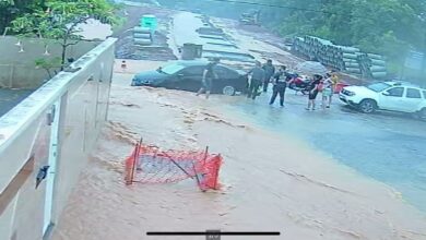 veja inundação no interno de SP