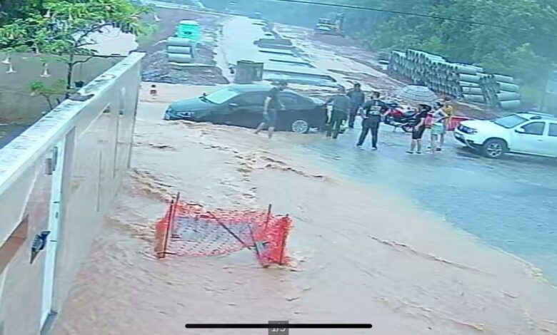 veja inundação no interno de SP veja inundação no interno de SP