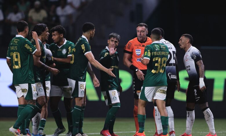 Palmeiras vai à FPF por irrupção em pênalti cobrado por Estêvão